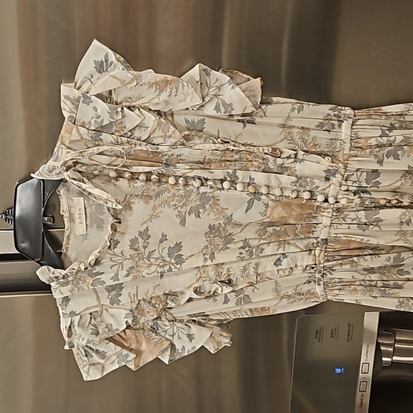 💕DOEN💕 Carnation Dress ~ Salt Summer Floral Print  XS NWOT *Missing Waist Tie" - Picture 12 of 16